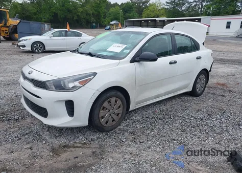 2018 Kia Rio Lx из США, поврежденный, VIN 3KPA24AB7JE072053